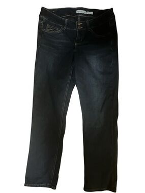 WindRiver lined medium washed women's 10/32 denim jeans curvy fit warm durable